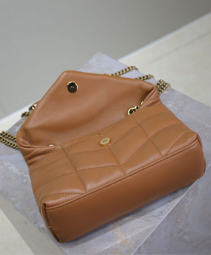 Saint Laurent Toy Puffer In Lambskin